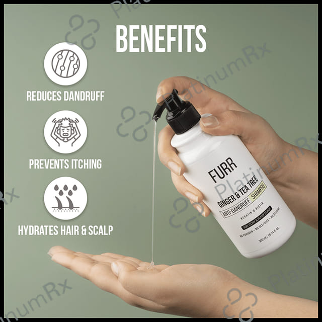 Furr Ginger & Tea Tree Anti-Dandruff Shampoo