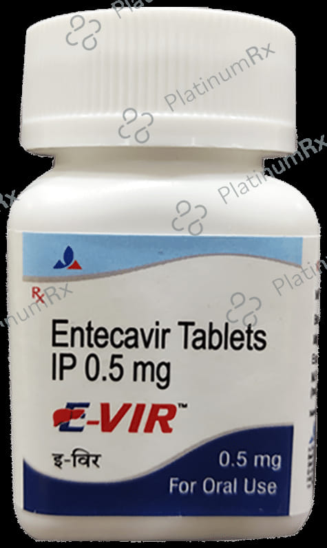 E Vir 0.5mg Tablet 30s