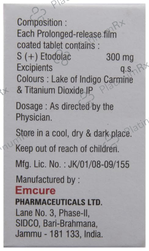 Setolac 300mg Tablet ER 10s