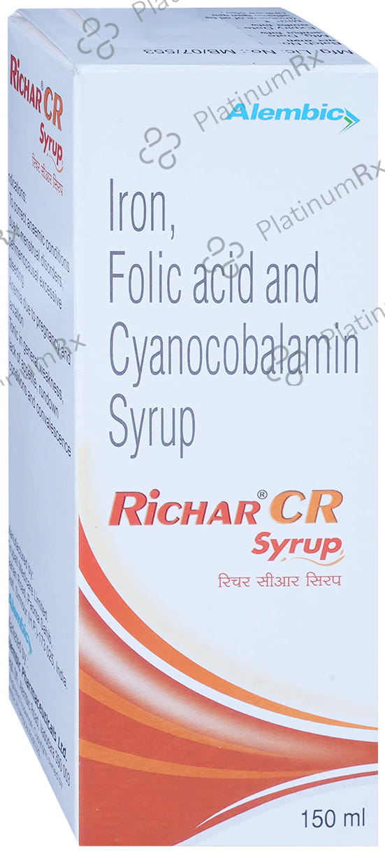 Richar CR 30mg/550mcg Syrup 150ml
