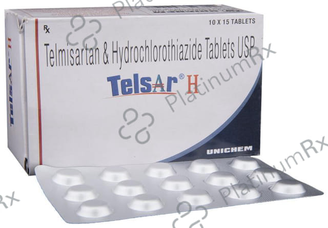 Telsar H 40/12.5mg Tablet 15s
