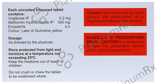 Vogo M 500/0.2mg Tablet 10s