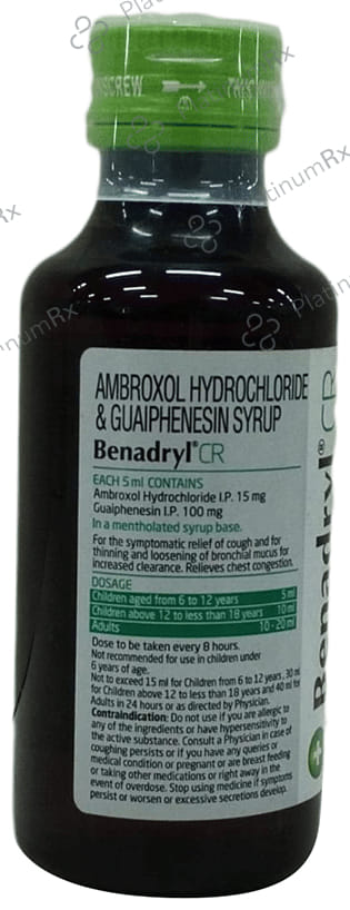 Benadryl CR Syrup 100ml