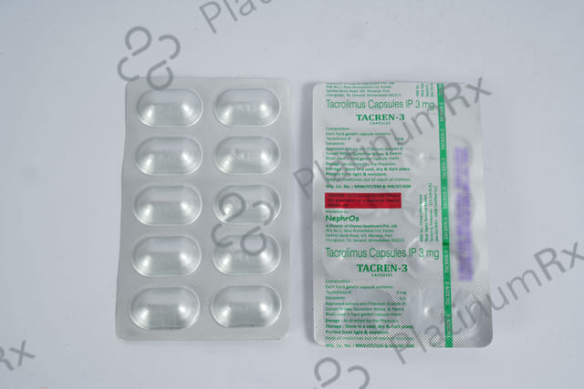 Tacren 3mg Capsule 10s