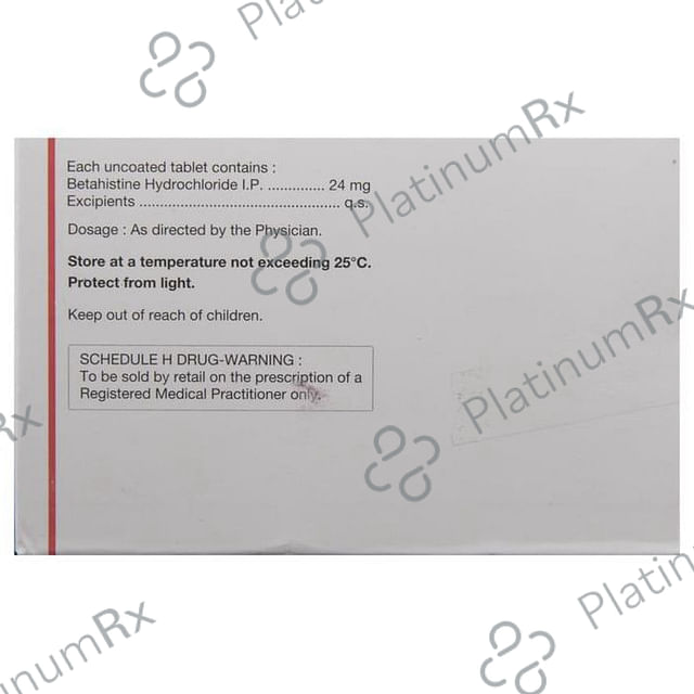 Vertin 24mg Tablet 15s