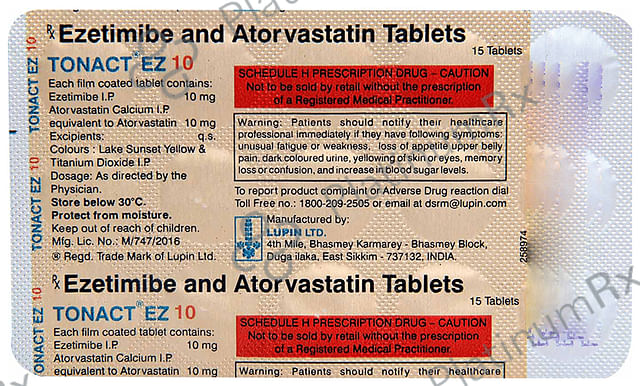 Tonact EZ 10/10mg Tablet 15s