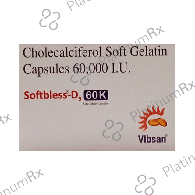 Softbless-D3 60K Soft Gelatin Capsule