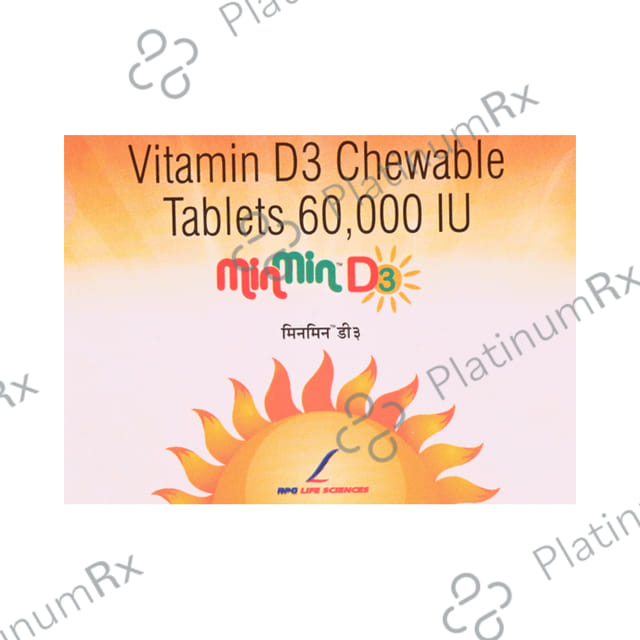 Minmin D3 Chewable Tablet