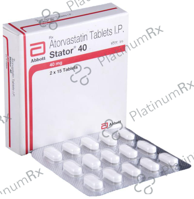 Stator 40mg Tablet 15s
