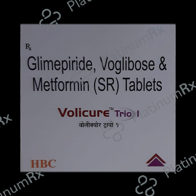 Volicure Trio 1/500/0.2mg Tablet 10s