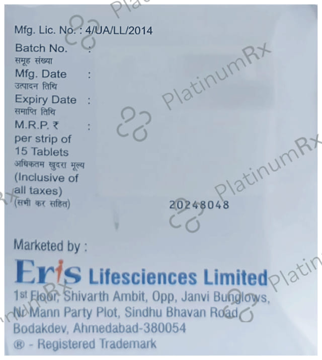 Eritel Beta Trio 25mg Tablet ER 15s