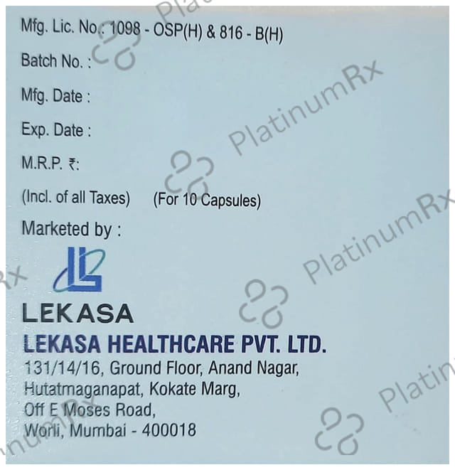 Rablez D Capsule SR 10s Lekasa Health Care Pvt Ltd