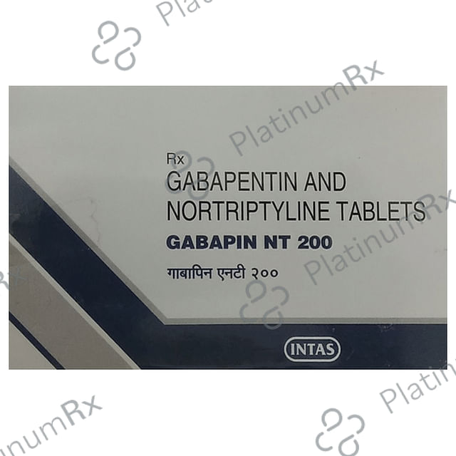 Gabapin NT 200/10mg Tablet 15s