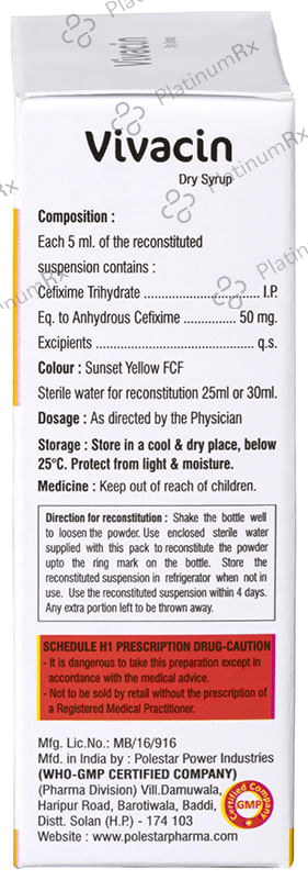 Vivacin Oral Suspension