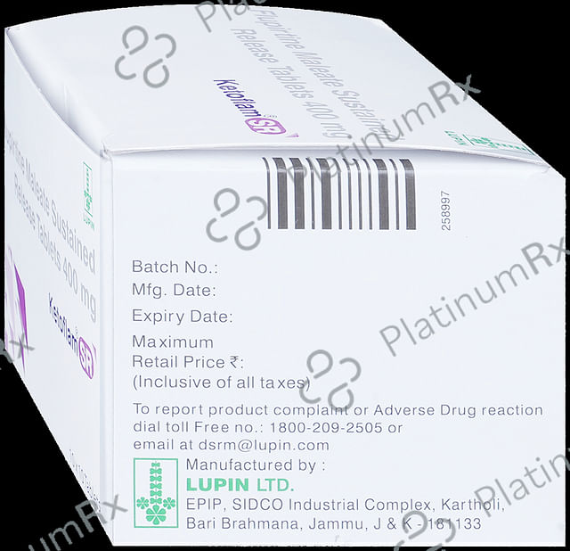 Ketoflam 400mg Tablet SR 10s