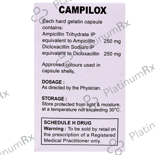 Campilox 250 mg/250 mg Capsule