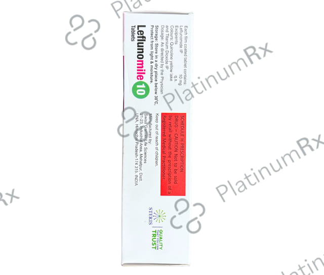 Leflunomile 10mg Tablet 10s