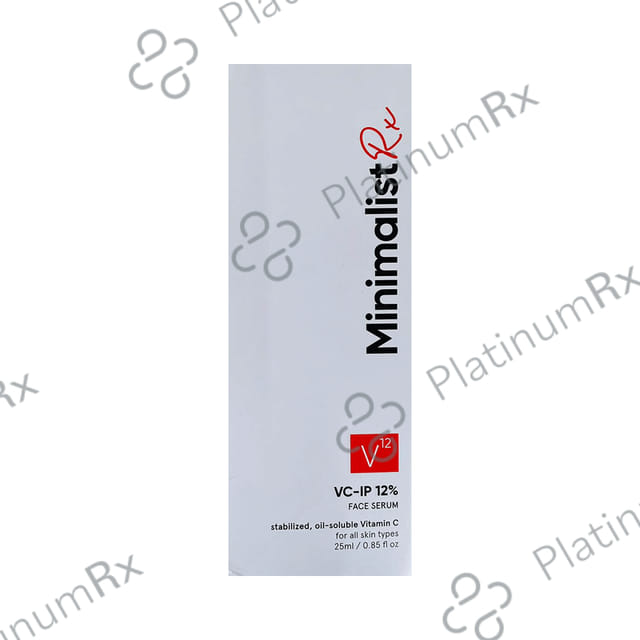 Minimalist Rx VC IP 12% Face Serum 25ml