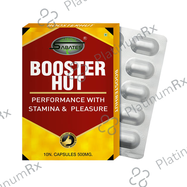 Sabates Booster Hut Capsule 10 capsules