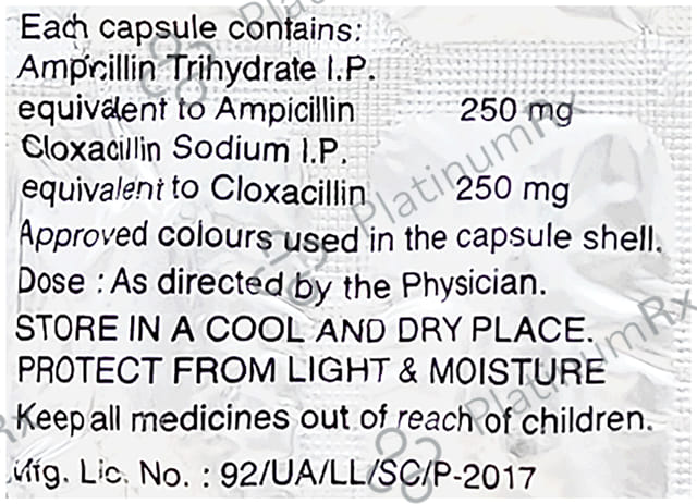 Ampoxin 500mg Capsule 15s