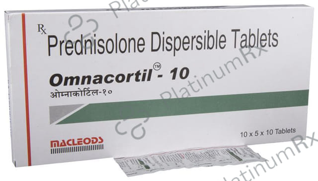 Omnacortil 10mg Tablet DT 10s