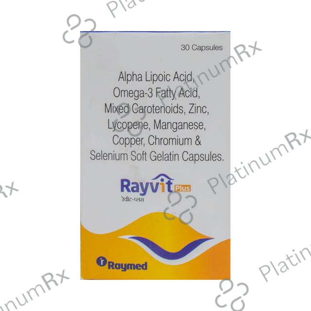 Rayvit Plus 30's For Antioxidant Support 30s