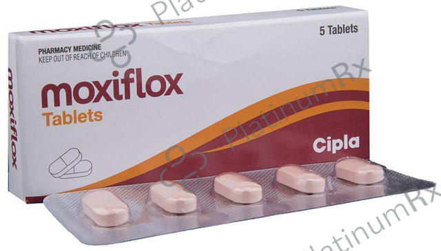 Moxiflox 400mg Tablet 5s