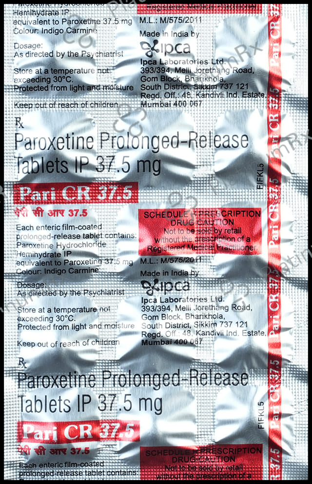 Pari CR 37.5mg Tablet PR 15s