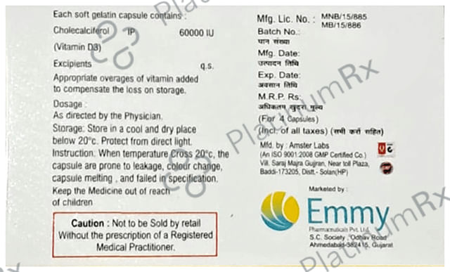 D3-Ever Softgel Capsule