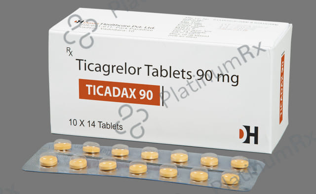 Ticadax 90mg Tablet 14s