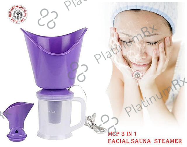 MCP 3 In 1 Steam Inhaler/Vaporizer Purple