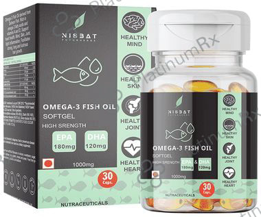 Nisbat Futurherbs Omega-3 Fish Oil 1000 mg Capsule