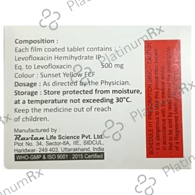 Levospace 500 Tablet