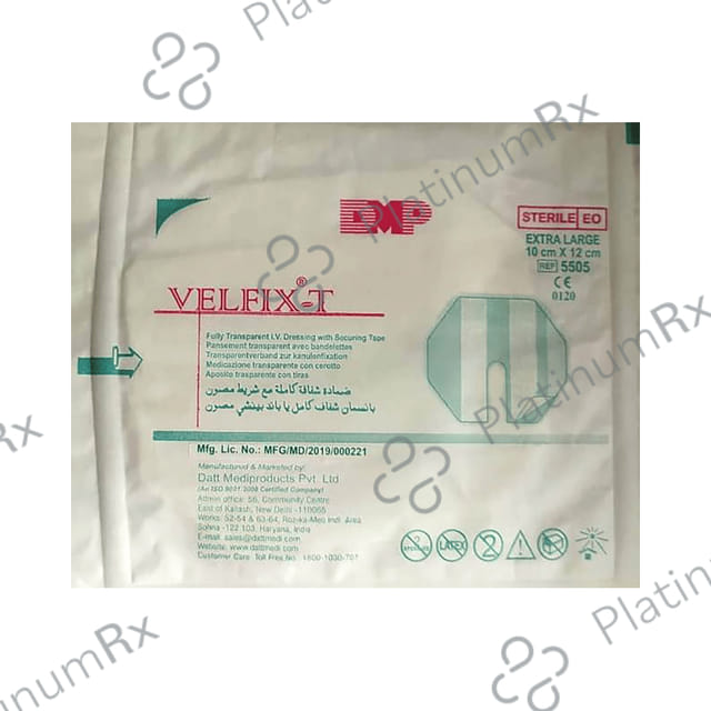 Datt Velfix-T Fully Transparent IV Dressing Tape XL