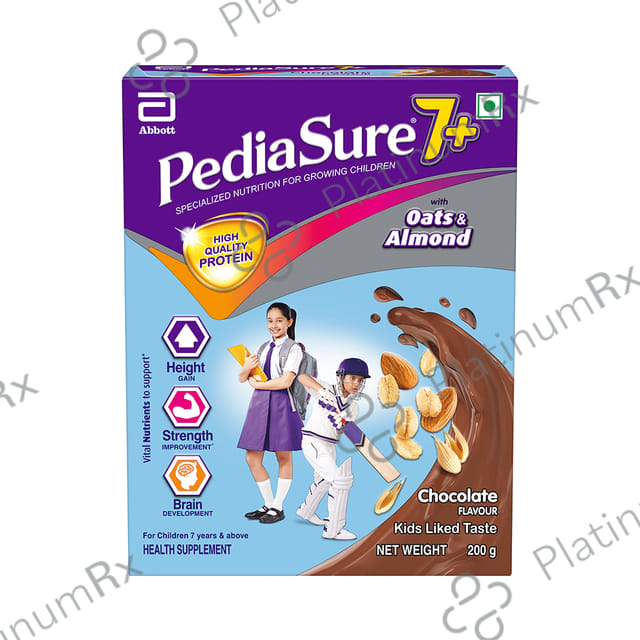 PediaSure Powder for Growing Children Chocolate with Oats & Almond 200 gm
