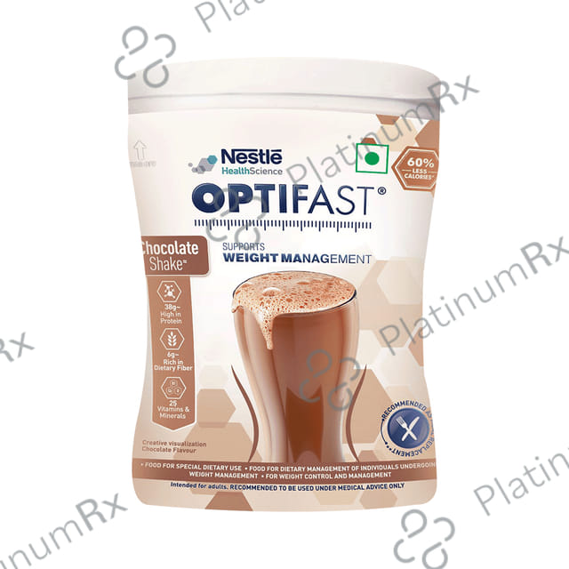 Nestle Optifast with Protein, Fibre, Vitamins & Minerals for Weight Management - Flavour Chocolate