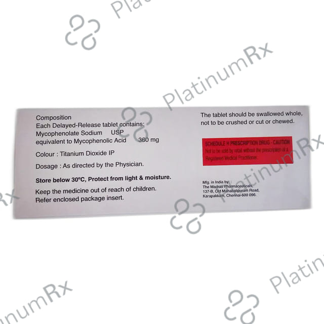 Mycorite S 360mg Tablet