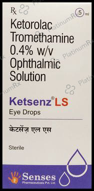 Ketsenz LS 0.4% Eye Drop 5ml