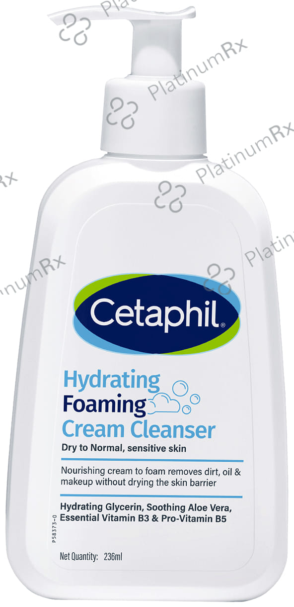 Cetaphil Hydrating Foaming Cream Cleanser 236ml