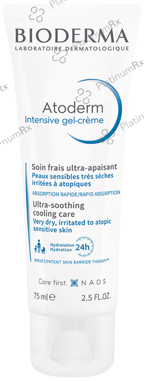 Bioderma Atoderm Intensive Gel Ultra Soothing Cream 75ml
