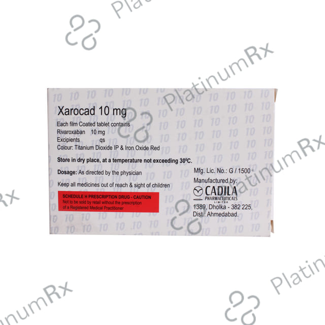 Xarocad 10mg Tablet