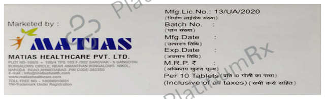 Amitias M 25mg Tablet 10s