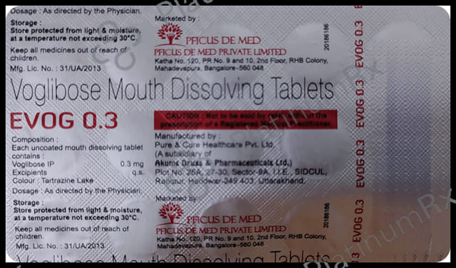 Evog MD 0.3mg Tablet 15s