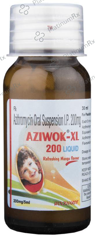 Aziwok XL 200mg Suspension 30ml