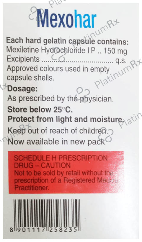 Mexohar 150mg Capsule 30s