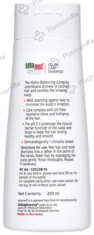 Sebamed Color Care Shampoo
