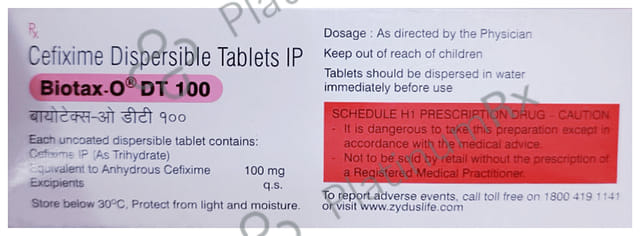 Biotax O 100mg Tablet 10s