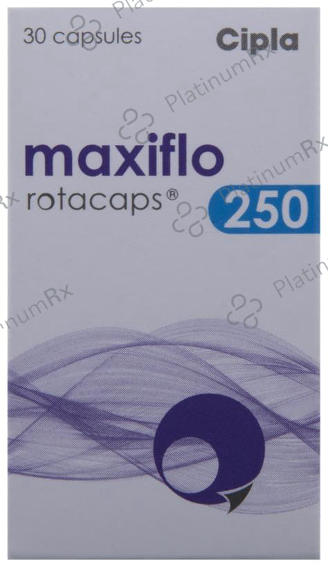 Maxiflo 250/60mcg Rotacap 30s