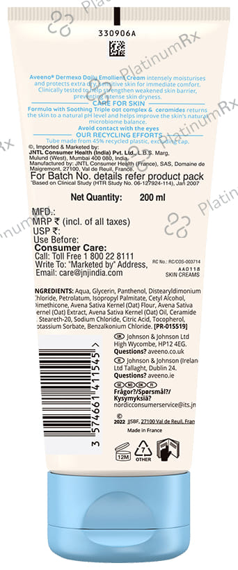 Aveeno Dermexa Cream 200gm