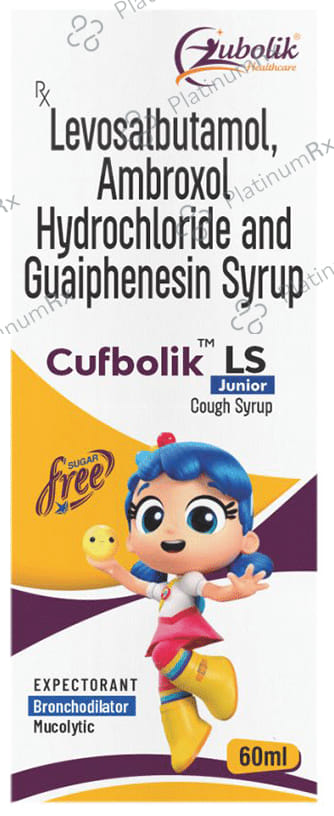 Cufbolik LS Junior Syrup Sugar Free